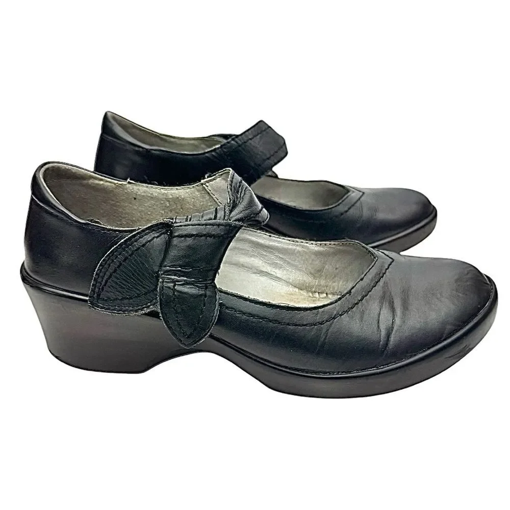 Mary Jane Work Shoe Women’s 8.5 / 39 Black Leather Comfort Work Shoes